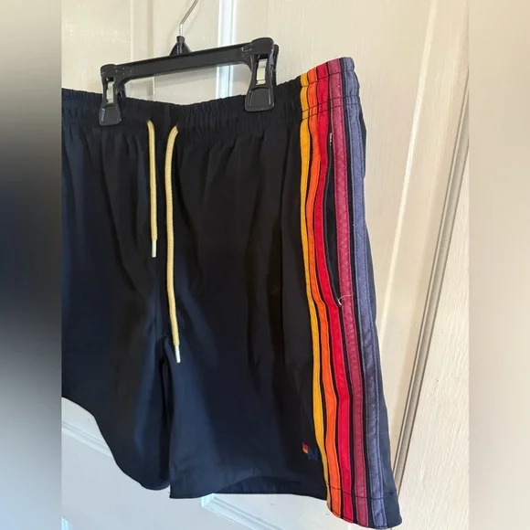 Aviator Nation men’s black shorts Sz 32 - Picture 3 of 6